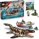 Lego Jurassic World Mosasaurier: Die Bootmission - 76974 Lego Mosasaurier mit...