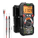 KAIWEETS Digital Multimeter mit LED-Buchsen, Strommessgerät True RMS Auto-Range...