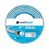 Cellfast Gartenschlauch IDEAL, Strapazierfähig, Flexibel, 4-lagig, Haltbare...