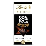 Lindt EXCELLENCE 85 % Kakao - Edelbitter-Schokolade | 100 g Tafel | Extra...