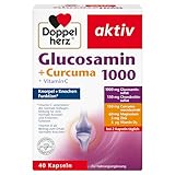 Doppelherz Glucosamin 1000 + Curcuma – Mit Vitamin C als Beitrag zur normalen...