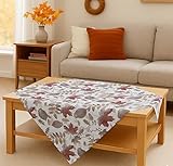 KAMACA Herbstliche Tischdecke 85x85 cm quadratisch hochwertige Tischwäsche mit...