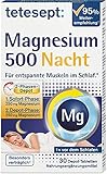 tetesept Magnesium 500 Nacht Tabletten für entspannte Muskeln im Schlaf, 30 St....
