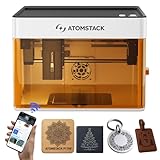 Atomstack P1 Mini Laser Graviermaschine, 5W Diode Laser Cutter Tragbare Desktop...