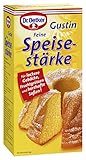Dr. Oetker Gustin Feine Speisestärke, 400 g, reine Maisstärke zum Kochen &...