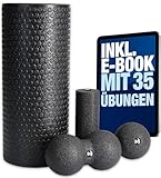 NAJATO Sports Faszien Set - Inkl. Faszienrolle, Faszienball, Duoball & Ebook...