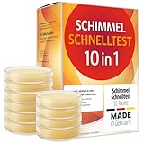 Luftasan Schimmeltest mit 10 Nährböden, Schimmel Schnelltest zur Ermittlung...