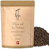 Khla - Szechuan Pfeffer Grün 100 g - Grüner Sichuan Pfefferkörner Ganz -...