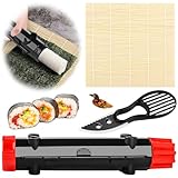 QOUBNIC Sushi Maker set, Sushi Maker Bazooka DIY Sushi zum Selber machen, Sushi...