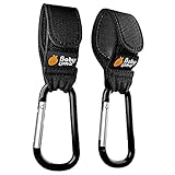 Baby Uma Kinderwagen Haken für Taschen (2er-Pack) - Universelles Kinderwagen...