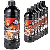 6 Liter Flash Grillanzünder Grill-Anzündhilfe Flüssig-Anzünder BBQ Holzkohle...