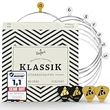 BELFORT® Gitarrensaiten Konzertgitarre, Saiten für klassische Gitarre aus...