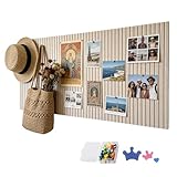 Wxeadu Filz Pinnwand Selbstklebend, 60x40cm Filz-Wandfliesen, Dekorative...