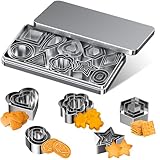 30 Stück Ausstechformen Weihnachten Set Plätzchenform Plätzchen Ausstecher...