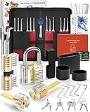 FAHEFANA 38+4-teiliges Lockpicking Set, [2023 Upgrade Version] Dietrich, mit 4...