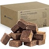 Flammingo® Ökologische Anzündwürfel, braun - ca. 875 Stk, 7 kg Karton -...