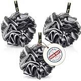 lampox - Badeschwamm [3er Pack] Duschschwamm, Peelinghandschuh, Badebürste,...