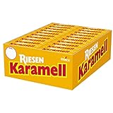 Karamell RIESEN – 80 x 29g Stange – Karamellkaubonbons mit intensivem...