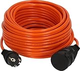 Brennenstuhl BREMAXX Verlängerungskabel (20m Kabel in orange, für den...