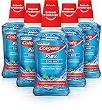 Colgate Mundspülung Plax Coole Minze, 6 Fluoridspülung schützt vor Plaque und...