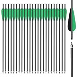 SERfawnCH 24er Carbon Armbrustbolzen 20 Zoll mit Stahlspitzen -...