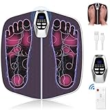OBYKIO Ems Fußmassagegerät - Fussmassagegerät Elektrisch - Ems Foot Massager...