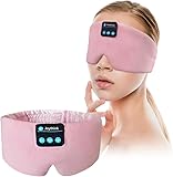 Schlafkopfhörer, Bluetooth, Schlafmaske, Seide, Stirnband, Kopfhörer,...