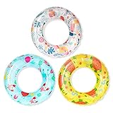 Aufblasbare Pool Schwimmer für Kinder - 3 Pack Schwimmen Ring Tube Spielzeug...