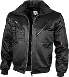 Qualitex wasserabweisende Pilotenjacke 8300/8 XL,Schwarz