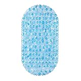 Relaxdays Badewannenmatte Steinoptik, BxT: 68 x 35,5 cm, waschbar, rutschfeste...