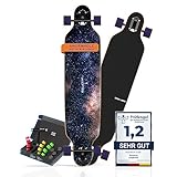 Sporterra Longboard [Sommer-Angebot] - Longboard Erwachsene und Jugendliche -...