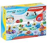 PLAYMOBIL 1.2.3 Aqua 71086 Adventskalender für Kinder: Badespaß, Mit...