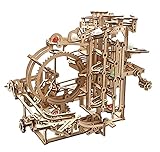 UGEARS Holz-Kugelbahn-Set – Vatertagsgeschenk, 3D-Puzzle, Holz-Kugelbahn,...