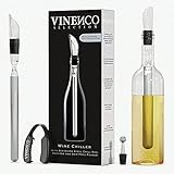 VINENCO Weinkühler Set, Flaschenkühler + Dekanter 3-in-1 Premium Wein...