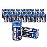 Varta 4914 LONGLIFE Power Alkaline Batterie (LR14 / Baby/C, 20er-Packung, lose...