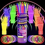Ziitty Knicklichter Party Set, 7 Tolle Farben Knicklichter Kinder, 100...