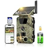 Lutranstra 2.Gen Wildkamera, 4G LTE Wildkamera mit SIM Karte Solar, 5K/60MP...
