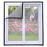 Maran Katzen-Fensterschutz, für Katzen, selbstklebendes weißes Fensternetz...