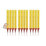 h2i Eissterne | 100 Stück | 60 Sek. Brenndauer | Eisfontäne, Sprühkerze,...