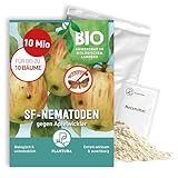 Plantura SF-Nematoden gegen Apfelwickler & Pflaumenwickler – 100% biologisch &...