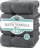 Utopia Towels - 4er-Pack Badetücher Set Premium 100% ringgesponnene Baumwolle...