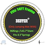 Bzzter Ersatz-Trampolin-Matte, 30 m Durchmesser, Matte mit 96 Ringen, passend...