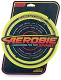 Aerobie Sprint Flying Ring Wurfring mit Durchmesser 25,4 cm, gelb