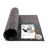 BigDean Premium Antivibrationsmatte 60x60 cm 1cm dicke Waschmaschinen Unterlage...