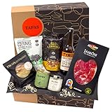 jamon.de Präsentkorb TAPAS I gefüllter Geschenkkorb mit Craft-Bier,...