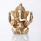Bodhi Ganesha Statue, Messing ca. 12 cm