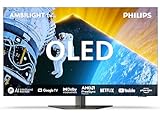 Philips Ambilight 65OLED809 4K OLED Smart TV - 65-Zoll Display mit P5 AI Perfect...