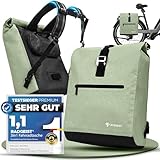 RADGEIST Fahrradtasche für Gepäckträger I Gepäckträgertasche & Rucksack I...