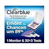 Clearblue Kinderwunsch Fertilitätsmonitor + Nachfüllpackung, 1...