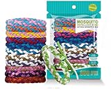 12er-Pack Mückenschutz-Armbänder, verstellbares Lederband für Erwachsene,...